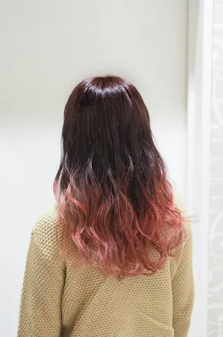 ロング カラー 辻 竜也　のヘアスタイル