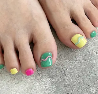 ネイル 東 千夏のネイルデザイン