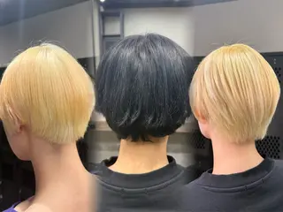 カラー ルシ🎨/ハイトーン デザイン/髪質改善のヘアスタイル