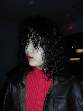 ミディアム カラー パーマ marino マリノのヘアスタイル