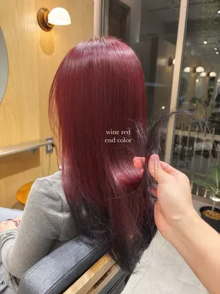 ロング カラー 🌈艶ハイトーン🌈 心を込めます🤝涼介のヘアスタイル