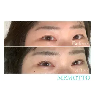 マツエク・マツパ MEMOTTO CHIHIROのマツエク・マツパデザイン