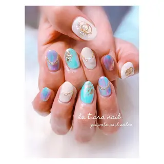 ネイル Blue bird  nailのネイルデザイン