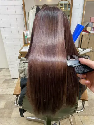 ロング 髪質改善✨ 角谷　勇のヘアスタイル