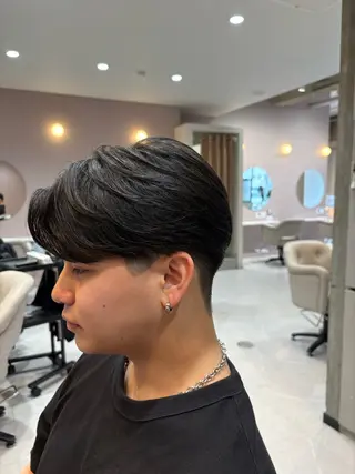 ショート 💎曲がる縮毛矯正 💎透明感カラーのヘアスタイル