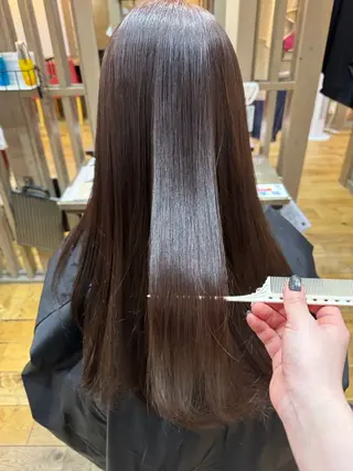 ロング パーマ 佐藤 雅俊のヘアスタイル