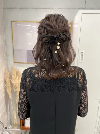 ミディアム 遠藤 眞実のヘアスタイル