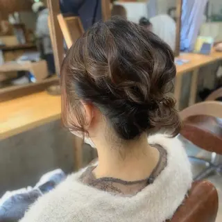 ミディアム ヘアアレンジ Kaori / P’s 渋谷のヘアスタイル