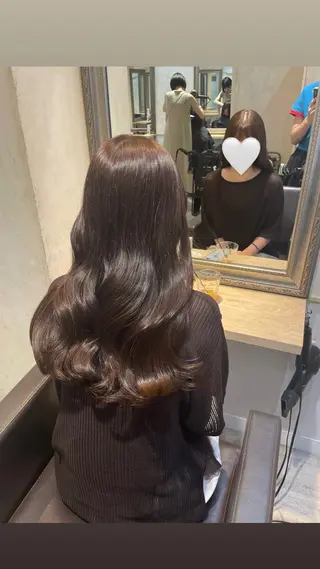 セミロング 🩵Lutia新宿 ヒイラギ🩵のヘアスタイル