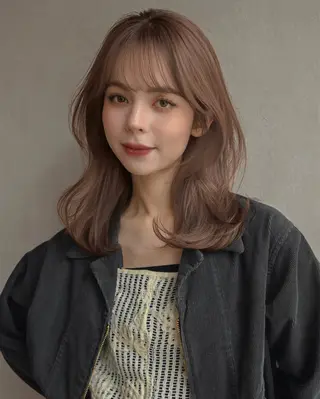 カラー aya / ニュアンスカラーのヘアスタイル