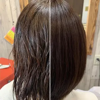 ショート パーマ 縮毛矯正/山根勇平 /完全マンツーマンのヘアスタイル