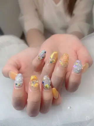 ネイル ハイネイル 自宅サロンのネイルデザイン