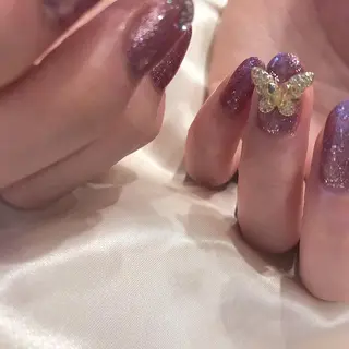 ネイル パラあり！フィルイン 美フォルムのネイルデザイン