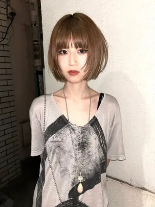 ショート 大阪/堀江/ いわもと　りゅうやのヘアスタイル