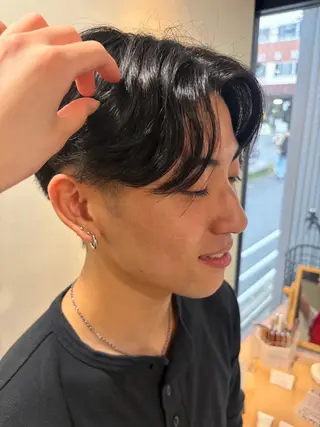 ショート ボブパーマ／アレンジ Onのヘアスタイル