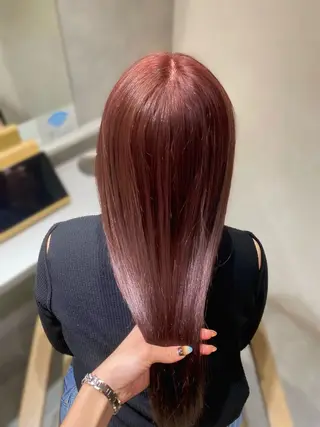 カラー 大阪梅田カラーカット モデル募集中🦋サヤのヘアスタイル