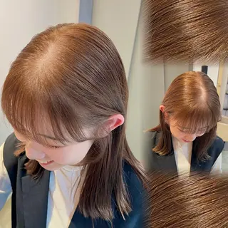 ミディアム 髪質改善/韓国風 🦕ＡＫＡＲＩ🩵のヘアスタイル