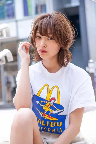 ミディアム お気に入り数2.3万 🏆SHO🏆のヘアスタイル
