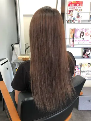 セミロング カラー ヘアアレンジ 大塚 貴之のヘアスタイル