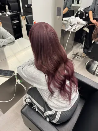 ロング カラー ハイトーン/エクステ /韓国ヘアKENTAのヘアスタイル