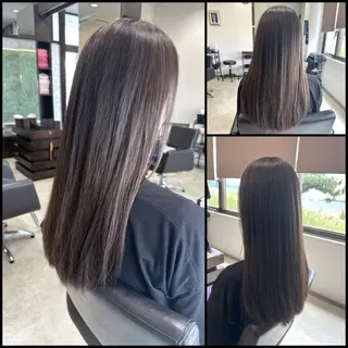 ロング 中島 剛のヘアスタイル