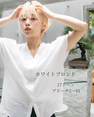 ショート 河原 亮のヘアスタイル