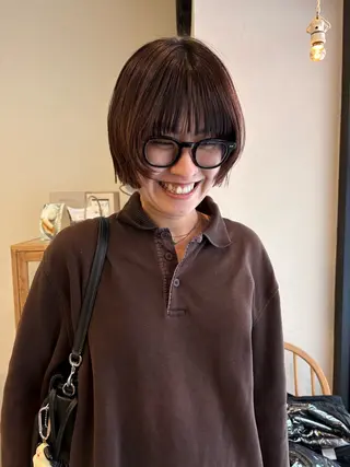 ショート 成澤 凜花のヘアスタイル