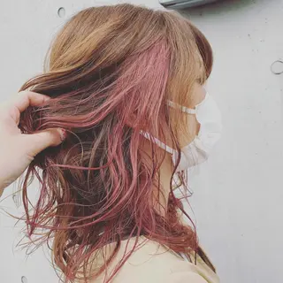 ミディアム 通い続けられるサロン ママ美容師　明日香のヘアスタイル
