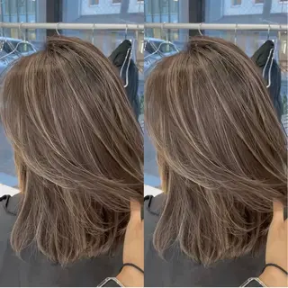 カラー フェード・メッシュ ハイトーン/fumaのヘアスタイル