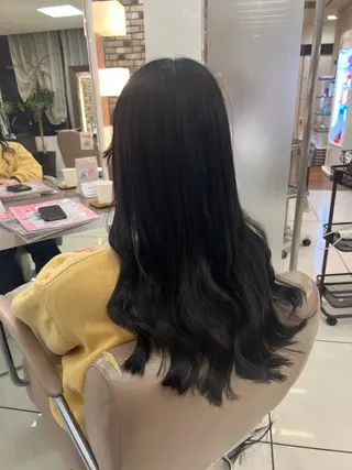 ロング 馴染ませNo.1🧃 エクステ・アレンジのヘアスタイル