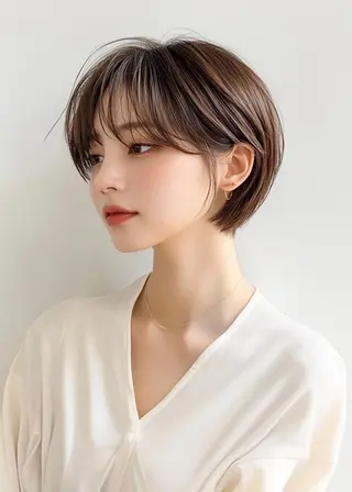 ショート 🫧似合わせショート イシダ🫧のヘアスタイル