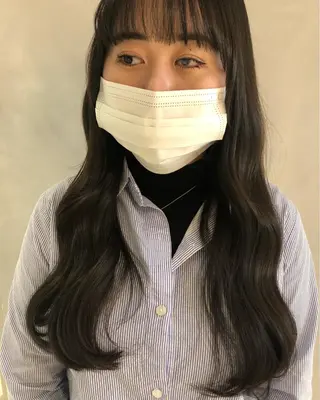 ロング ❤︎︎韓国ヘア❤︎︎ 𝑺𝒉𝒊𝒉𝒐のヘアスタイル