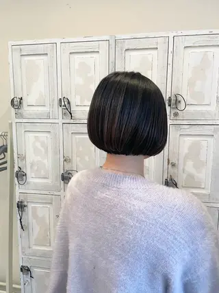ショート ルプラボウ/中村潤菜 /ボブヘアのヘアスタイル