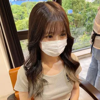 ロング カラー 吉田 幸斗のヘアスタイル