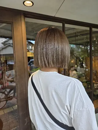 ショート カラー 韓国好き🇰🇷 美容師MIKUのヘアスタイル