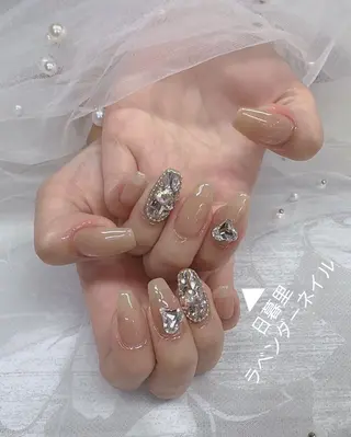 ネイル ラベンダー💖日暮里 ルル💖ネイルのネイルデザイン