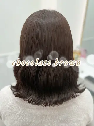 ミディアム カラー ヘアアレンジ ガーリーカラー🩷 ユウ🍓💞のヘアスタイル