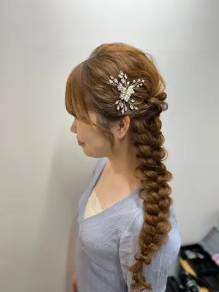 ヘアアレンジ 似合わせヘアメイク 💐オダギリチアキのヘアスタイル