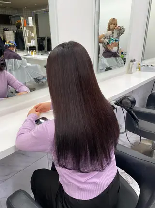 ミディアム カラー ヘアアレンジ キッズ TRU Shino🦋のマツエク・マツパデザイン