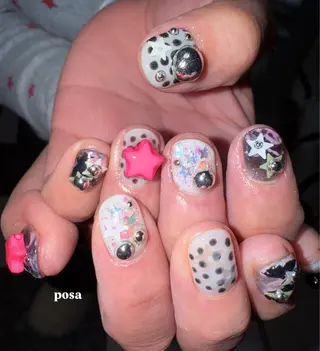 ネイル posa nail モエミのネイルデザイン