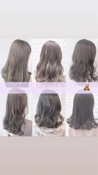 セミロング カラー 🫧渋谷美容師 たくみ🫧のヘアスタイル