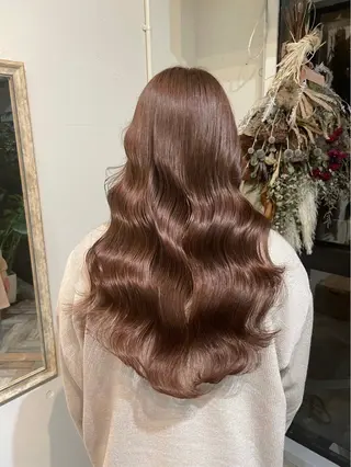 セミロング 🩵シオリ/透明感/ ハイトーン🩵のヘアスタイル