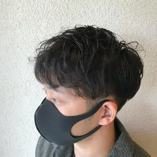 パーマ メンズ 山本 大智のヘアスタイル