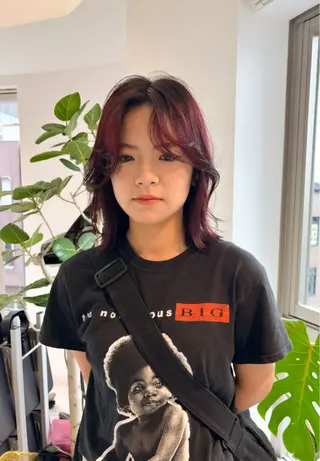 ミディアム カラー 松村明門/メンズ カット/メンズパーマのヘアスタイル