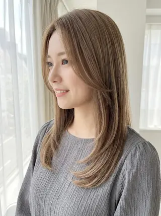 カラー 🐣‪なな Wカラーモデル募集中のヘアスタイル
