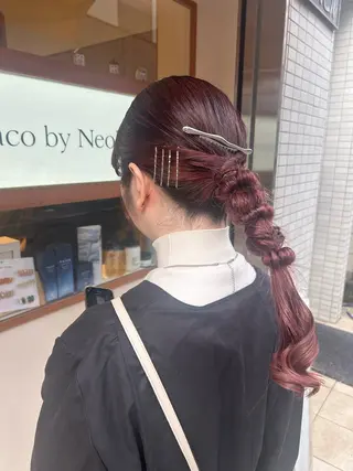 ヘアアレンジ 大川 夏実のヘアスタイル