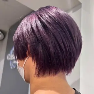 カラー cashel /ブリーチのヘアスタイル