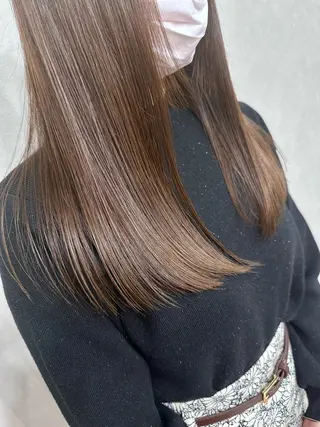 ロング Luana 照沼翔太のヘアスタイル
