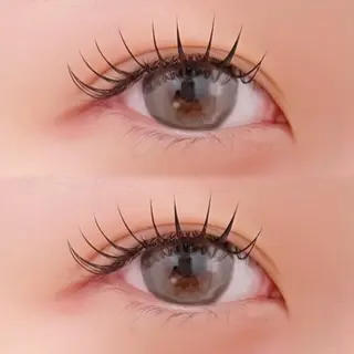 マツエク・マツパ Cherie .のマツエク・マツパデザイン