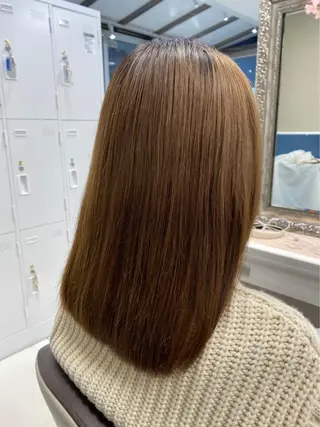 ロング 藤本 悠雅のヘアスタイル